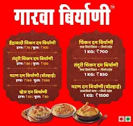 Garva Biryani menu 2