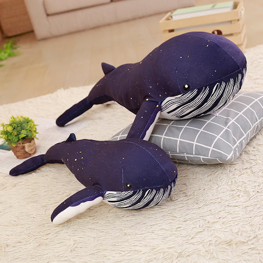 Title 5, Soft and cuddly blue whale doll. Perfect for ki...