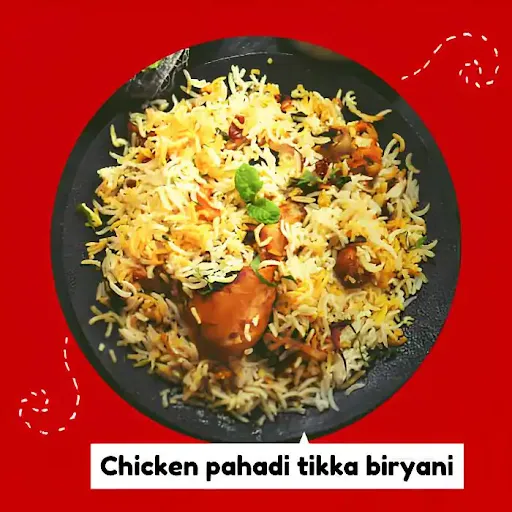 Chicken Pahadi Tikka Biryani( Original Delhi Waali)