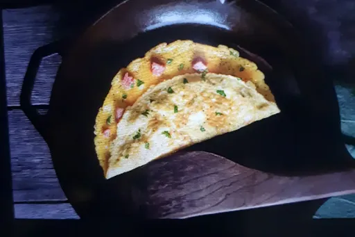 Double Egg Salad Omelette