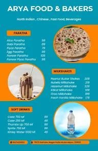 Arya Food & Bakers menu 4