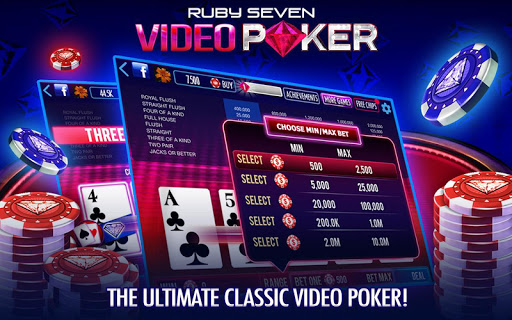 Ruby Seven Video Poker