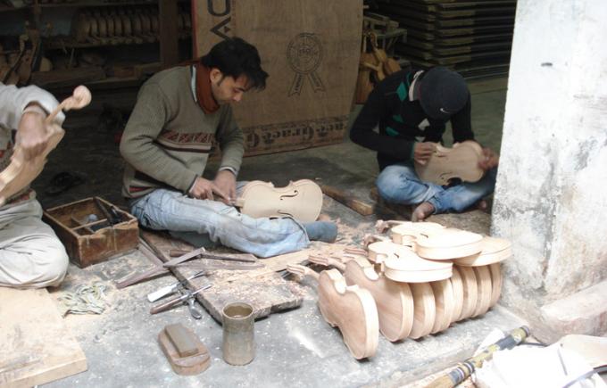 The business that began more than 50 years ago, when a violin fell to the ground