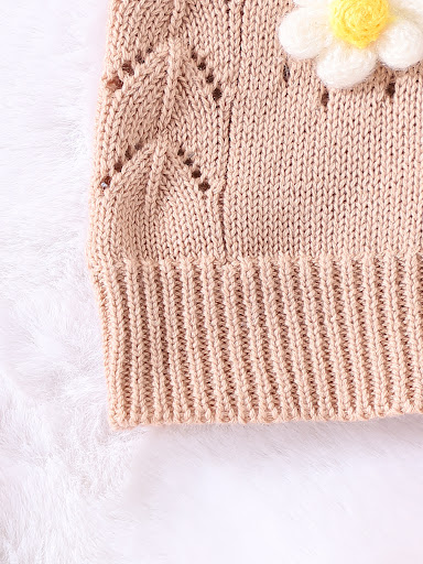 Title 16, Hollow-out Camisole Embroidered Sweater Shorts ...