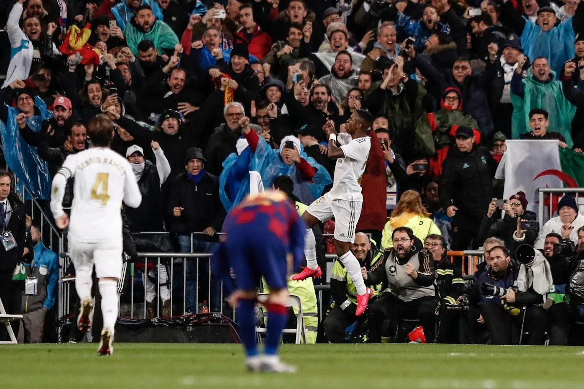 Vinicius Junior legt uit waarom hij doelpunt tijdens Clasico vierde zoals Cristiano Ronaldo