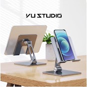 Giá Đỡ Stand Cho Ipad, Điện Thoại Iphone Và Máy Tính Bảng Tablet (Mt134, Mt135) Hợp Kim Nhôm Gấp Gọn Vu Studio