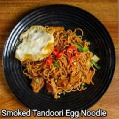 Smoked Tandoori Egg Chowmein