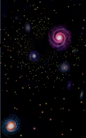 Intergalactic Music Visualizer Screenshot