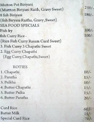 KOTI  Andhra Cuisine menu 2