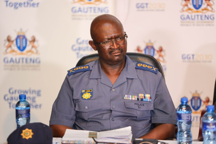 Gauteng police commissioner Lt-Gen Elias Mawela presented the crime statistics for the second quarter of the 2023/2024 financial year before the Gauteng legislature on Thursday.