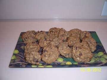 Black Walnut Raisin Oatmeal Cookies