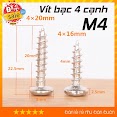Vit Bat Loa, Vít Bạc 4 Cạnh M4
