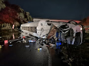 Two trucks collided head on near Ashburton on the N3 creating major traffic backlogs on Thursday morning.