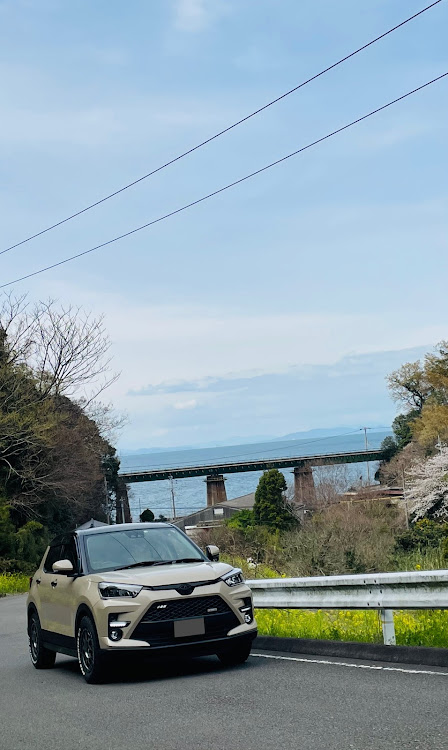 ライズの春の風物詩と愛車・ライズ・ゆうやけこやけライン・犬寄峠の黄色い丘・佐礼谷の黄色い丘に関するカスタム事例の投稿画像2枚目