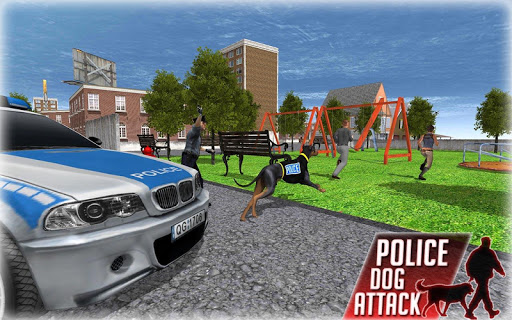 Police Dog attack crime city