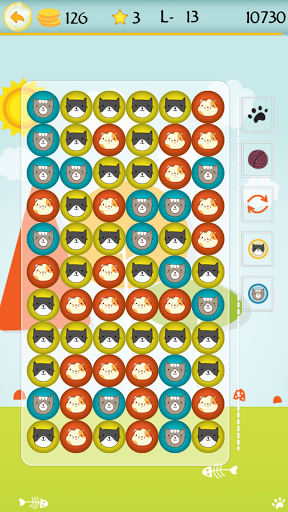 Happy Bubble Cats Pop Match Color Puzzle CocoaSoft