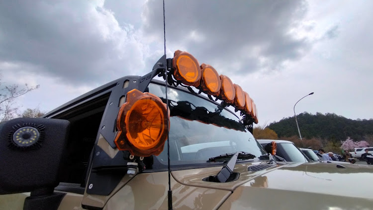 GRヤリスのオフ会・ハイラックス・ランクル・四駆・嵐山~高雄パークウェイ(高雄大駐車場)に関するカスタム事例の投稿画像13枚目