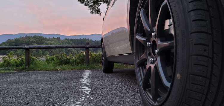 アルトラパンのラパン乗りと繋がりたい・ラパン・夕焼けと愛車・夕焼け・ウェッズスポーツに関するカスタム事例の投稿画像4枚目