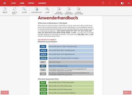 OfficeSuite + PDF Editor Screenshot