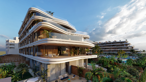 Appartement avec terrasse et piscine 1