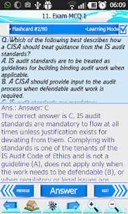 I.S Auditor : CISA Exam Review Screenshots 5