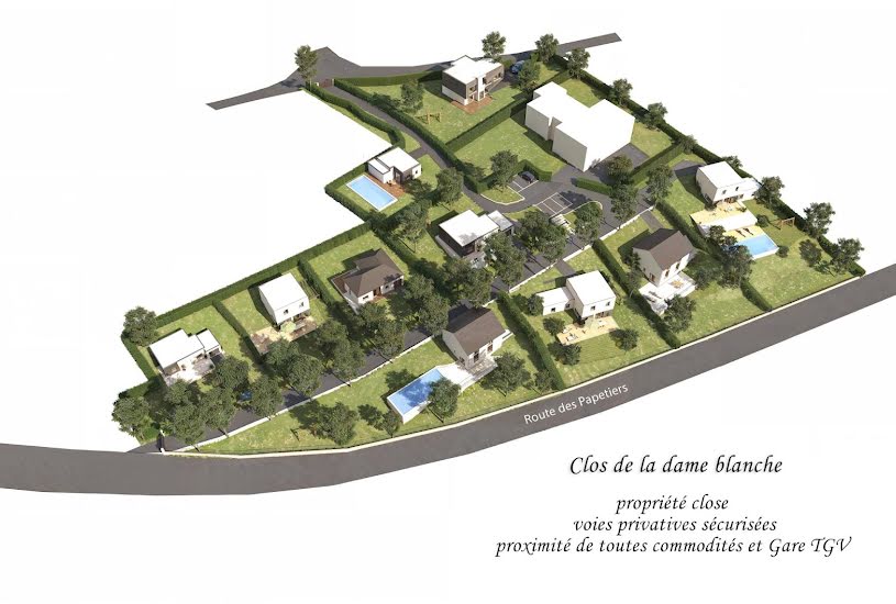  Vente Terrain à bâtir - 1 100m² à Geneuille (25870) 