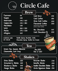 Circle Cafe menu 2