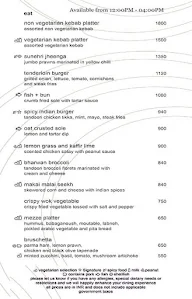 Mix Lounge and Bar, The Westin menu 5