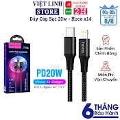 Cáp Sạc Nhanh 20W Hoco X14 Pd 20W - Cáp Sạc Type C To 1M - Hàng Full Box - Việt Linh Store