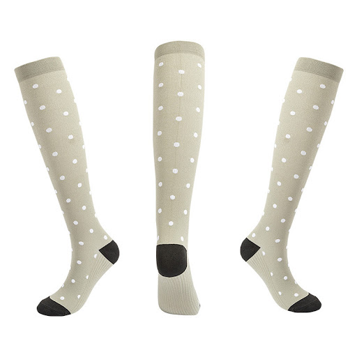 Title 14, Elastic compression sports socks for running, t...