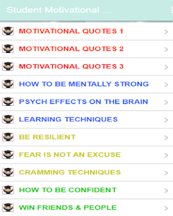 Motivational Quotes for Students - náhled