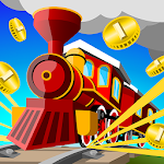 Cover Image of Télécharger Fusion de trains Idle Train Tycoon 2.4.2 APK