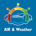 Icon Weather today & AQI