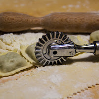 Dentellata per tagliare la pasta di 