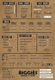 Biggies Burger N More menu 4