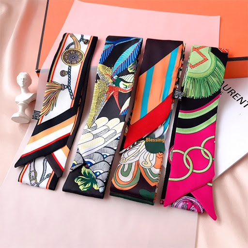 Title 15, Ribbon Thin Narrow Bag Handle Scarves Decoratio...