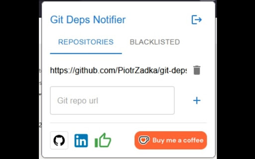 Git Deps Notifier