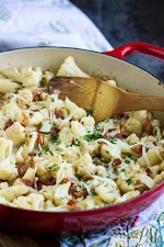 Creamy Parmesan Cauliflower with Bacon was pinched from <a href="https://www.callmepmc.com/creamy-parmesan-cauliflower-with-bacon/" target="_blank" rel="noopener">www.callmepmc.com.</a>