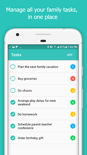 Calroo Family Organizer