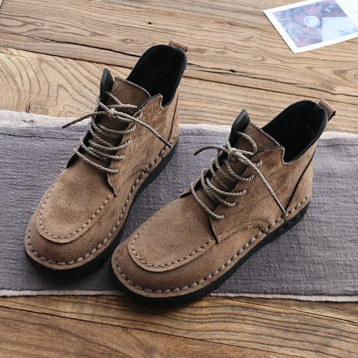 Title 5, Soft Sole High-Top Lace-Up Womens Boots for al...