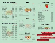 Aman Chicken menu 1