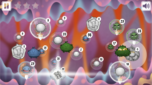 Screenshot NanoWar: Cells VS Virus