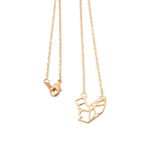 Title 3, Hollow animal squirrel Necklace