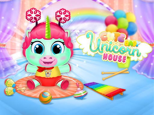 Cute Baby Unicorn Nanny House