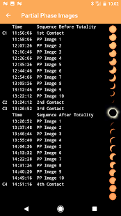  Solar Eclipse Timer- 스크린샷 미리보기 이미지  