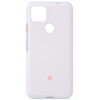 Image of Google Pixel 5a (5G) Case in Partially Pink color.