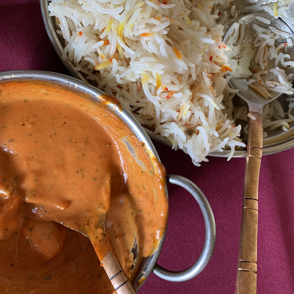 Gluten-free butter chicken! Yum.