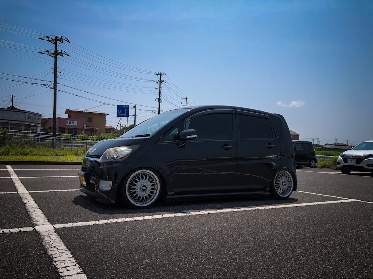 ムーヴカスタムのJ-LINE・L175S・純正バンパーはいいぞ・日産OPに関するカスタム事例の投稿画像1枚目