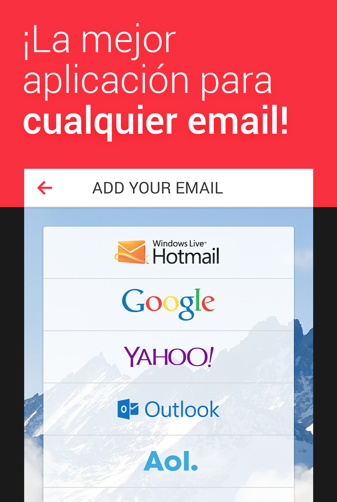 Android application myMail: app for Gmail&Outlook screenshort