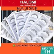 Mi Giả Tự Nhiên 3D 5 Cặp Cao Cấp Chính Hãng Halomi Siêu Đẹp Chuyên Cho Makeup